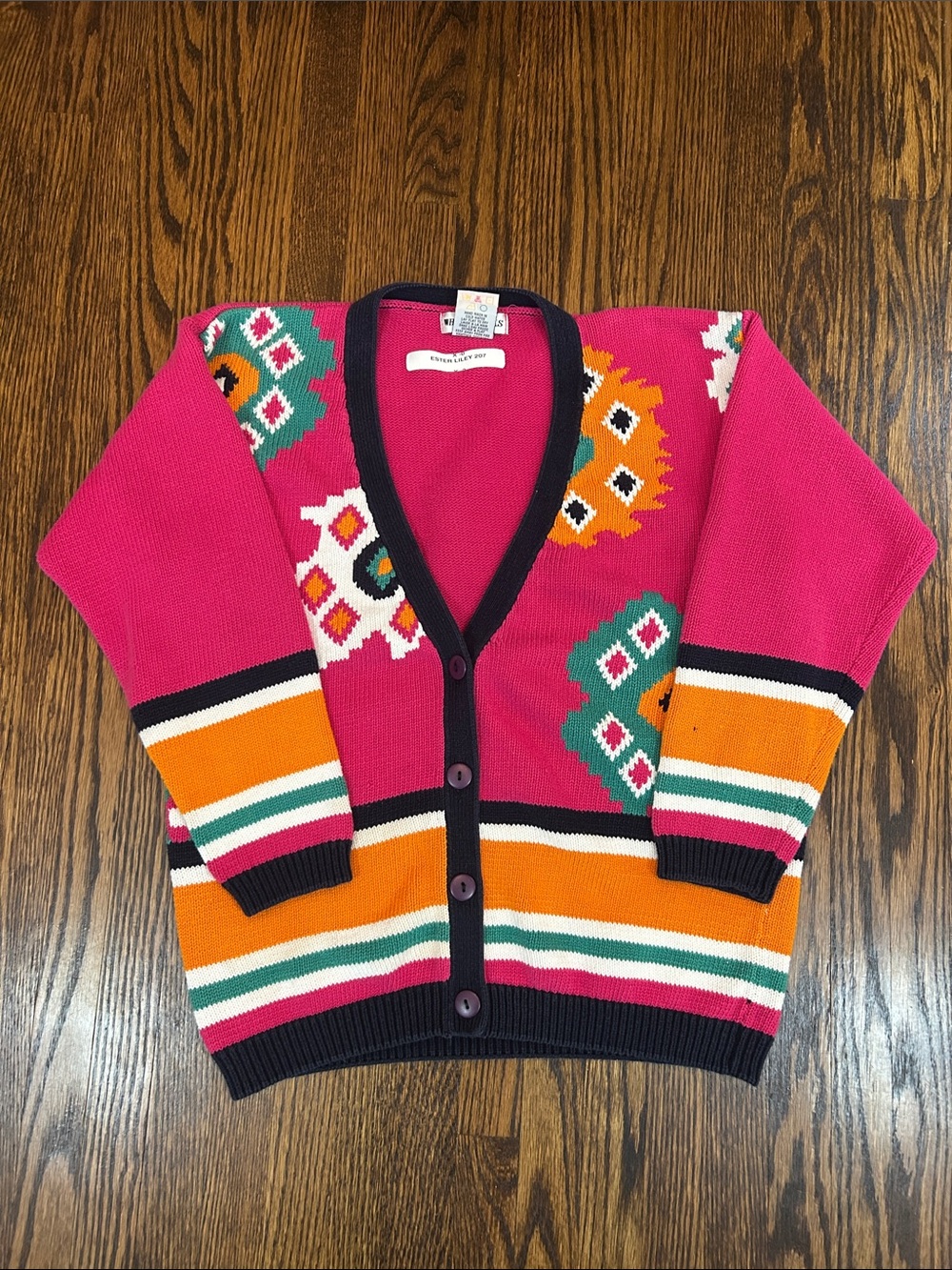Vintage 90s Knit Cardigan Sweater